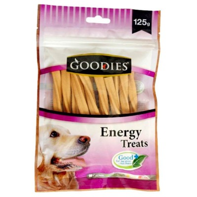 Goodies Dog Treats Liver Twisted Sticks 125gm